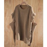 2wayチュニック丈ニットプルオーバー | SAISON DE PAPILLON  | 詳細画像38 