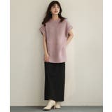 2wayチュニック丈ニットプルオーバー | SAISON DE PAPILLON  | 詳細画像7 