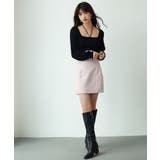 フロントリボンボリュームスリーブニットプルオーバー | SAISON DE PAPILLON | 詳細画像25