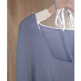 フロントリボンボリュームスリーブニットプルオーバー | SAISON DE PAPILLON | 詳細画像40