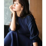 Aラインドッキングニットワンピース | SAISON DE PAPILLON  | 詳細画像11 
