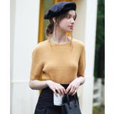 天竺編みサマーニットプルオーバー | SAISON DE PAPILLON  | 詳細画像15 