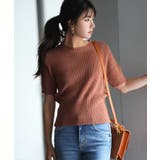 天竺編みサマーニットプルオーバー | SAISON DE PAPILLON  | 詳細画像18 