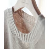 天竺編みサマーニットプルオーバー | SAISON DE PAPILLON  | 詳細画像32 