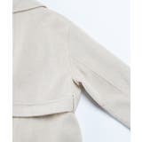 ウール混ダブルフェイスガウンコート | SAISON DE PAPILLON | 詳細画像24