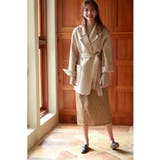 ウール混ダブルフェイスガウンコート | SAISON DE PAPILLON | 詳細画像4