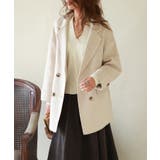 ウール混ダブルフェイスPコート | SAISON DE PAPILLON  | 詳細画像17 