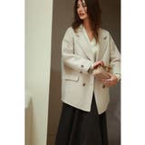 ウール混ダブルフェイスPコート | SAISON DE PAPILLON  | 詳細画像18 