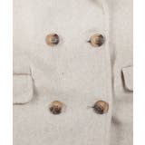 ウール混ダブルフェイスPコート | SAISON DE PAPILLON  | 詳細画像28 