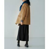 ウール混ダブルフェイスPコート | SAISON DE PAPILLON  | 詳細画像4 