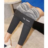 裏毛起毛ハイウエストリブレギンス 防寒 あったか | SEU | 詳細画像20