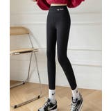 裏毛起毛ハイウエストリブレギンス 防寒 あったか | SEU | 詳細画像30