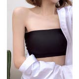 カップ付きバッククロスブラトップ チューブトップ ベアトップ | SEU | 詳細画像13 