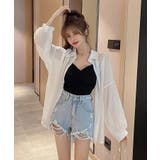 10色選べる！シアーシャツ カーディガン ゆったり | SEU | 詳細画像12 