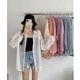 10色選べる！シアーシャツ カーディガン ゆったり | SEU | 詳細画像19 