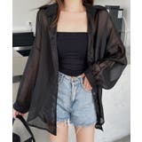 10色選べる！シアーシャツ カーディガン ゆったり | SEU | 詳細画像21 