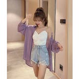 10色選べる！シアーシャツ カーディガン ゆったり | SEU | 詳細画像33 