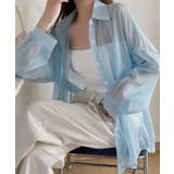 10色選べる！シアーシャツ カーディガン ゆったり | SEU | 詳細画像50 