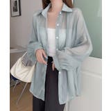 10色選べる！シアーシャツ カーディガン ゆったり | SEU | 詳細画像54 