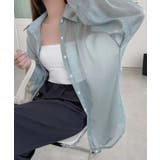 10色選べる！シアーシャツ カーディガン ゆったり | SEU | 詳細画像58 