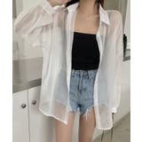 10色選べる！シアーシャツ カーディガン ゆったり | SEU | 詳細画像6 