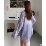 10色選べる！シアーシャツ カーディガン ゆったり | SEU | 詳細画像65 