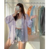 10色選べる！シアーシャツ カーディガン ゆったり | SEU | 詳細画像66 