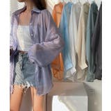 10色選べる！シアーシャツ カーディガン ゆったり | SEU | 詳細画像69 