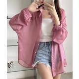 10色選べる！シアーシャツ カーディガン ゆったり | SEU | 詳細画像72 