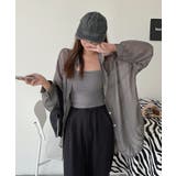 10色選べる！シアーシャツ カーディガン ゆったり | SEU | 詳細画像76 