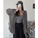 10色選べる！シアーシャツ カーディガン ゆったり | SEU | 詳細画像77 