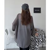 10色選べる！シアーシャツ カーディガン ゆったり | SEU | 詳細画像78 