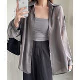 10色選べる！シアーシャツ カーディガン ゆったり | SEU | 詳細画像79 