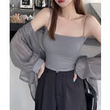 10色選べる！シアーシャツ カーディガン ゆったり | SEU | 詳細画像81 