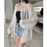 10色選べる！シアーシャツ カーディガン ゆったり | SEU | 詳細画像9 