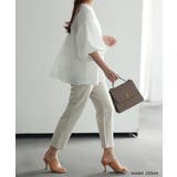 【SNSで大人気】ネック2タイプ選べる！袖コンブラウス トップス パフスリーブ | SEU | 詳細画像9 