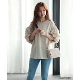 【SNSで大人気】ネック2タイプ選べる！袖コンブラウス トップス パフスリーブ | SEU | 詳細画像19 