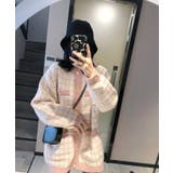 オーバーサイズツイードニットカーディガン 体型カバー きれいめカジュアル | SEU | 詳細画像38 