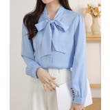 ボウタイリボンブラウス【SHOPLIST限定 新作 春 夏 秋】 | SEU | 詳細画像16