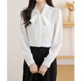 ボウタイリボンブラウス【SHOPLIST限定 新作 春 夏 秋】 | SEU | 詳細画像5