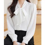 ボウタイリボンブラウス【SHOPLIST限定 新作 春 夏 秋】 | SEU | 詳細画像7