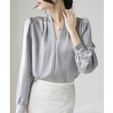 フロントタックVネックブラウス【SHOPLIST限定 新作 春 夏 秋 冬】 | SEU | 詳細画像10 