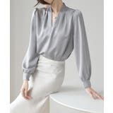 フロントタックVネックブラウス【SHOPLIST限定 新作 春 夏 秋 冬】 | SEU | 詳細画像11 