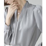 フロントタックVネックブラウス【SHOPLIST限定 新作 春 夏 秋 冬】 | SEU | 詳細画像14 