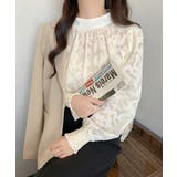ジャガードフラワーバルーンスリーブブラウス【SHOPLIST限定 新作 春 | SEU | 詳細画像20 