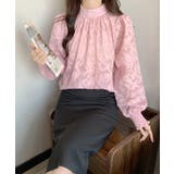 ジャガードフラワーバルーンスリーブブラウス【SHOPLIST限定 新作 春 | SEU | 詳細画像30 