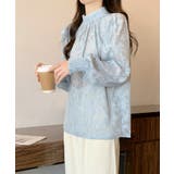 ジャガードフラワーバルーンスリーブブラウス【SHOPLIST限定 新作 春 | SEU | 詳細画像41 