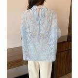 ジャガードフラワーバルーンスリーブブラウス【SHOPLIST限定 新作 春 | SEU | 詳細画像42 