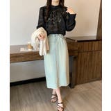 ジャガードフラワーバルーンスリーブブラウス【SHOPLIST限定 新作 春 | SEU | 詳細画像8 