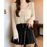 クロシェ編みサマーニットカーディガン シアートップス【SHOPLIST限定 新作 | SEU | 詳細画像20 